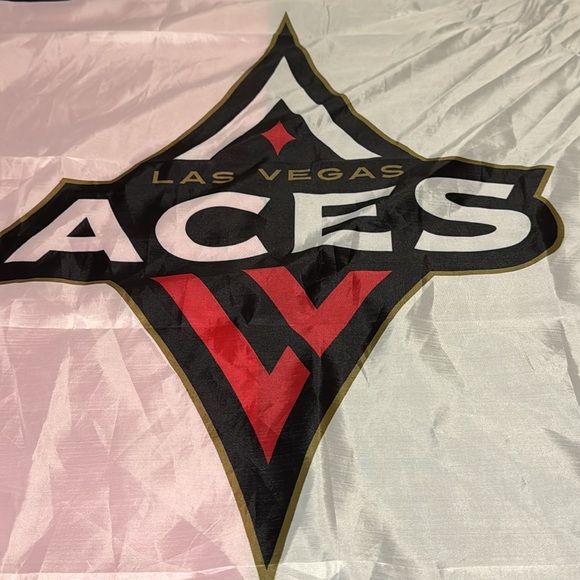 Las Vegas Aces banner. 2023 World Champions WNBA. - Picture 6 of 8
